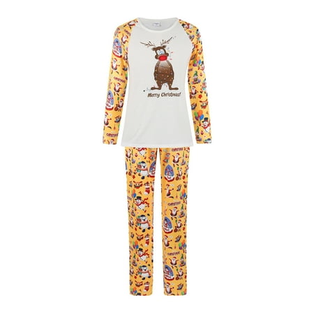 

Christmas Pajamas For Family Long Sleeve Suit Home Sets Merry Christmas Pajamas