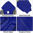 thumbnail image 3 of Sudadera con capucha de seguridad TICONN de alta visibilidad reflectante ANSI clase 3, 3 of 6