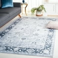 thumbnail image 3 of SAFAVIEH Arizona Orville Oriental Machine Washable Area Rug, Light Grey/Grey Green, 6' x 6' Square, 3 of 13