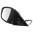 thumbnail image 3 of TRQ Mirror Power Signal Smooth Black Driver Side LH for Nissan Rogue US Built MRA06920, 3 of 5