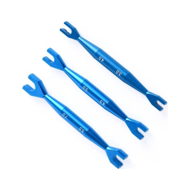3-4mm 4.5-5mm 5.5-7mm Double End Universal Spanner Open End Wrenches For Rc Car