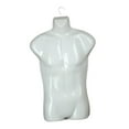 thumbnail image 5 of simhoa Male Mannequin Hanger Fashion Body Manikin for Garment Vendors Market Commercial white, 5 of 10