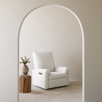 Art of Nursery by Storkcraft Sorrento Deluxe Power Recliner Swivel Glider, Ivory Basketweave