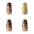 thumbnail image 3 of KISS Gel Fantasy Ready-To-Wear Gel Artificial Nail Kit, KGN08 Fau Real, 24 Nails, 3 of 5