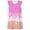 Light Pink, variant on Gunia Kids Girl Nightgown Princess Pajama Dress Flutter Sleeve Ice Cream Graphic Everyday Wear Spring Summer Night Gowns Pjs Loungewear Light Pink S