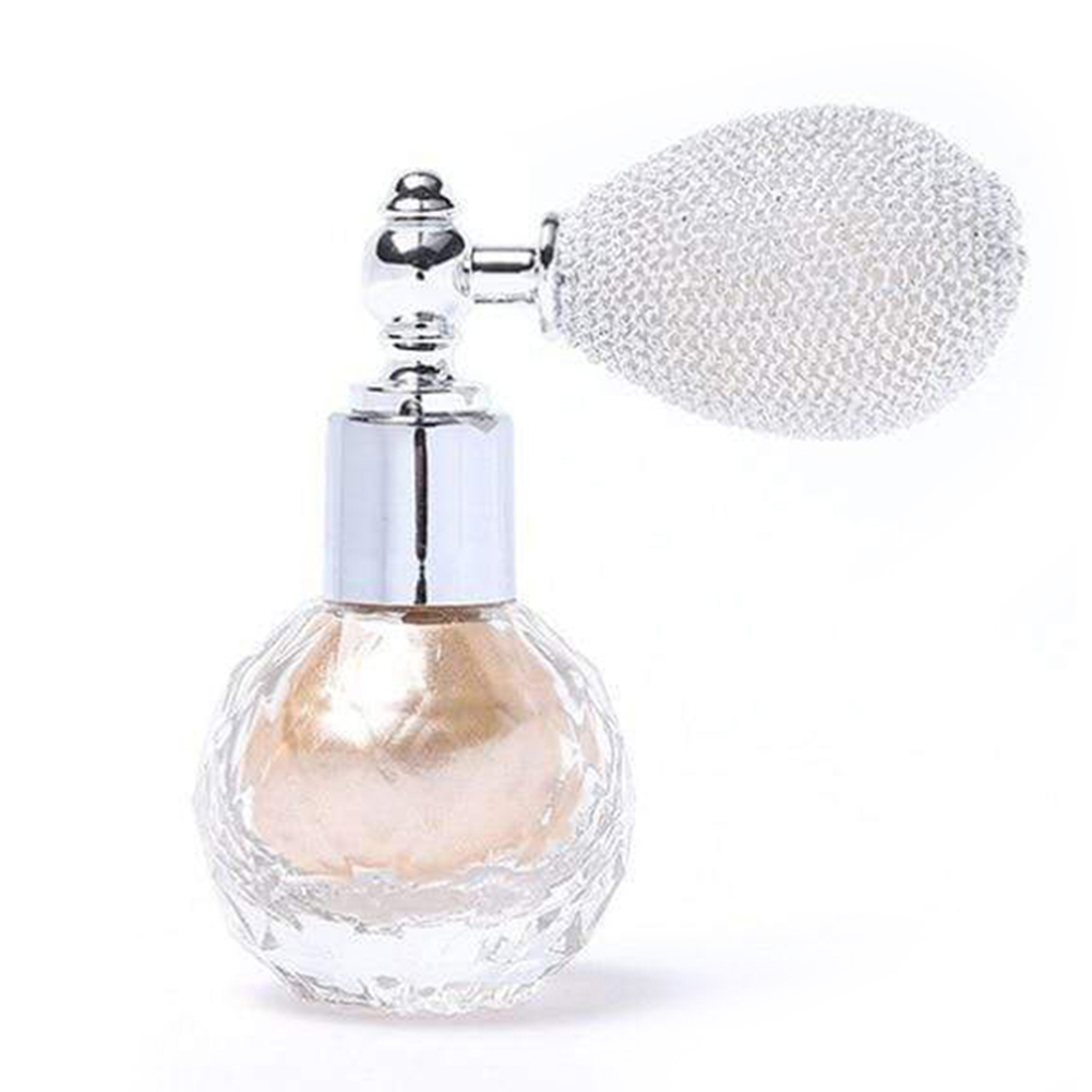 Face and Body Glitter Dust Spray Liquid Highlighter Makeup Bronzer