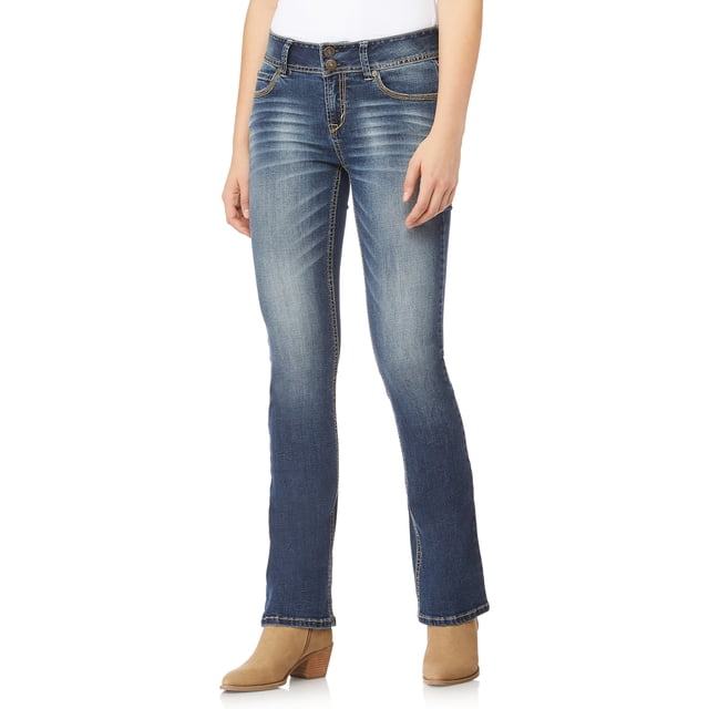 WallFlower Junior's womens Instastretch Luscious Curvy Bootcut Jeans, Magic, 5