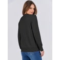 thumbnail image 7 of Luniro Sweaters for Women Long Sleeve Crewneck Sweater Soft Basic Knit Loose Fit Pullover Top Winter, 7 of 7
