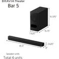 thumbnail image 2 of BRAVIA Theatre Bar 5, 2 of 5