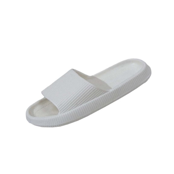 Kilaqueen Slippers for Women Men Indoor Soft- Cushion Soled Non Slip Odor-Resistant Slippers All Seasons Comfort Lightweight Bathroom Slippers