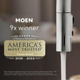thumbnail image 3 of Moen Bp1808 Triva Wall Mounted Euro Toilet Paper Holder - Nickel, 3 of 3