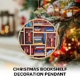 thumbnail image 4 of Adorno de globo de lectura acrílico para amantes de los libros de Hengsof, decoración de amor y libros, regalos para bibliotecarios, fiestas de Navidad, Año Nuevo, decoraciones para árboles de, 4 of 8