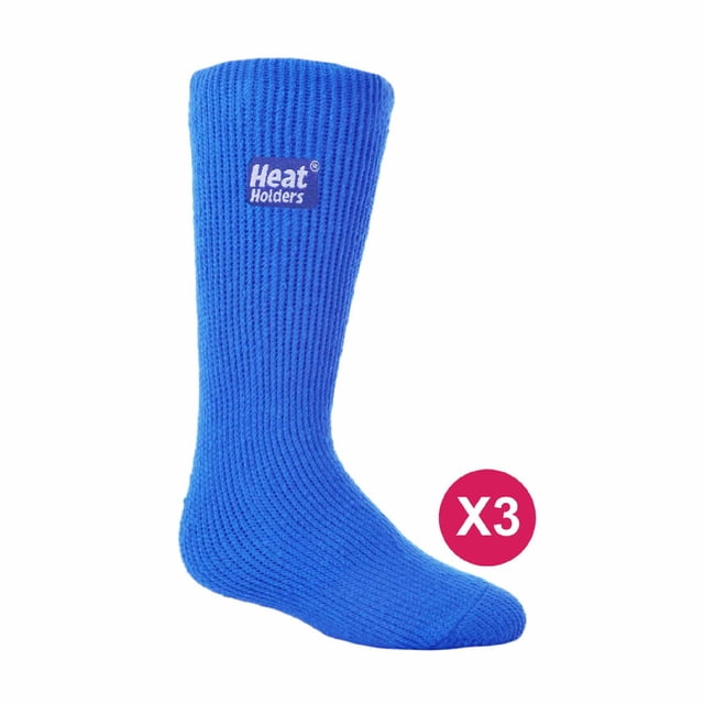 Kids Thermal Socks for Winter | 3 Pair Mutlipack | Heat Holders | Knee High | Welly Boot | Walking