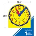 thumbnail image 2 of Carson Dellosa 13" x 12" Wooden Color-Coded Judy® Clock (1 clock) Grade K-3, 2 of 5