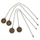 thumbnail image 5 of 2 juegos de cadenas para tiradores de luces de techo, extensiones de cadena para ventiladores de techo, colgantes de cadena para candelabros, 5 of 5