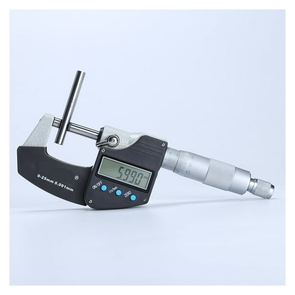 0-25mm Micron Digital Outside Micrometers 0.001mm LCD Electronic Micrometer Thickness Micrometro Gauge Measuring Tools ,Easy to Use