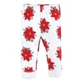 thumbnail image 3 of Hudson Baby Pantalones Y Leggings Unisex De Algodón Para Bebé Poinsettia 2 Para Niños Pequeños, 3 of 5