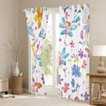 thumbnail image 3 of Feelyou Dreamy Fairy Elf Curtains Pack of 2 (42x84 Each), Kawaii Flower Floral Curtains Blackout, Cute Princess Style Bedroom Curtains, Blackout Curtains Bedroom Decor, 3 of 6