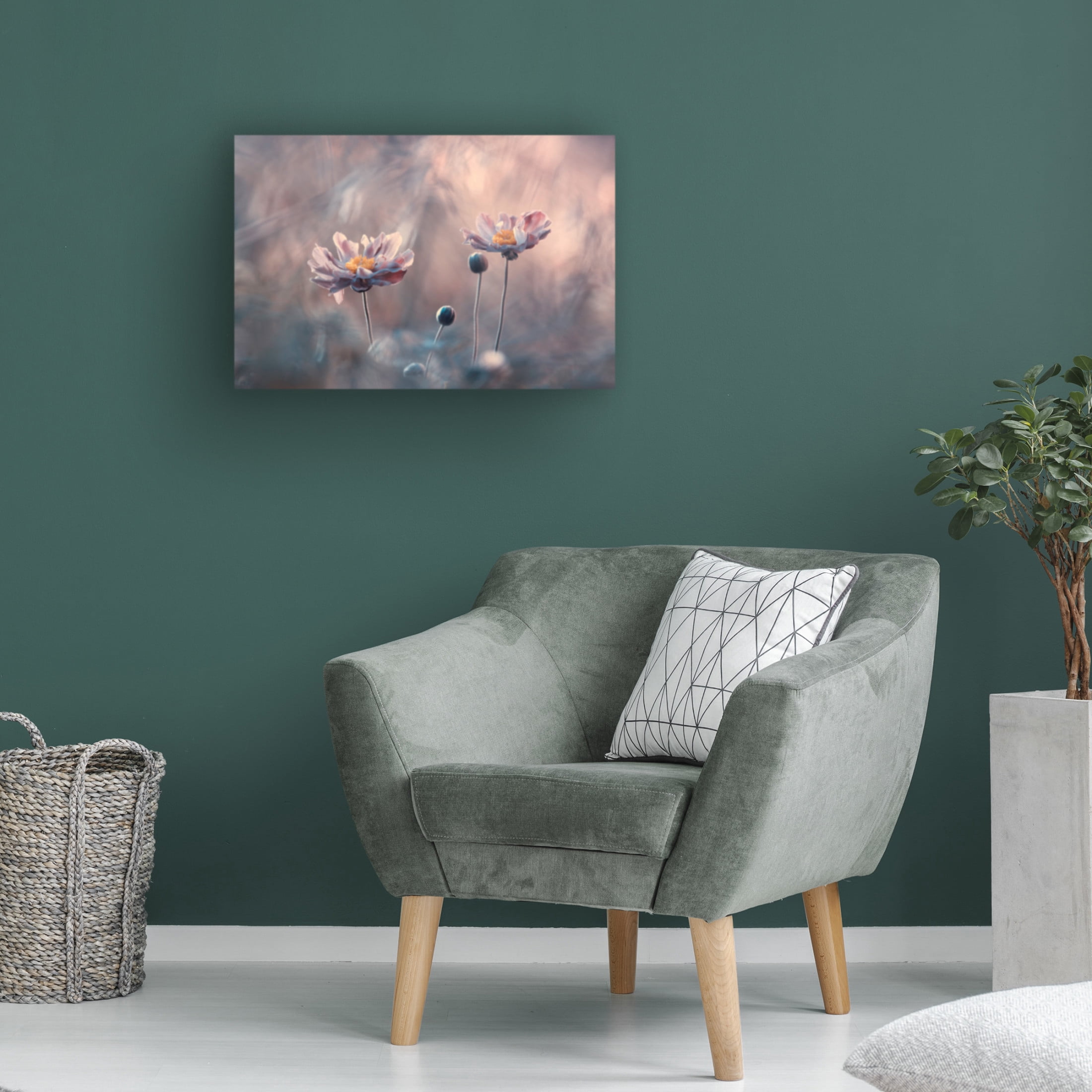 Canvas Wall Art - Fabien Bravin 'With Love' Wall Art for Living Room, Bedroom, or Office D?cor by Trademark Fine Art - 32 x 22 Inches