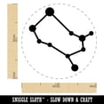 thumbnail image 2 of Gemini Zodiac Star Constellations Self-Inking Rubber Stamp Ink Stamper - Yellow Ink - Medium 1 Inch, 2 of 7