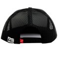 thumbnail image 3 of Rope Smart Western Style Mesh Flat Retro Trucker Fit Live Patch Cap, 3 of 3