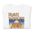 thumbnail image 2 of Iron Maiden Powerslave White Pharoh T-Shirt, 2 of 6