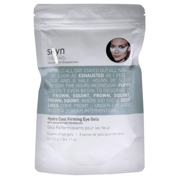 Geles reafirmantes para ojos Hydro Cool de Skyn Iceland para unisex - 8 x 0.11 oz Gel