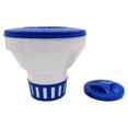 thumbnail image 2 of Universal Swimming Pool Cleaning Tablet Pill Container Dispenser Temperature Gauge Reusable Dispensing Container Debris Household Hotel Gym, 2 of 6