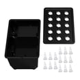 thumbnail image 1 of koolsoo Hydroponic Growing System Kit Garden Planting Container Box for Market Hotel Black, 1 of 9