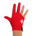 thumbnail image 4 of Guante De Billar De Billar De Billar De Mano Derecha Elástica Profesional De 3 rojo Sunnimix Guante de billar derecho, 4 of 8