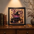 thumbnail image 2 of Halloween Beaded Pearl Art DIY Kit 7.9x7.9 inch Special Shaped Beads & Embossed Texture for Beginners Fall Home Decoration Seasonal Party Activity & Handmade Gift by MPOISVA, 2 of 8
