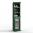 thumbnail image 3 of 100% Solid Wood 16.5" Bathroom Storage Cabinet with Frosted Glass Doors and Adjustable Shelves, 3 of 5