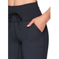 thumbnail image 3 of Avalanche Women's Jogger Style Drawstring Waist Legging With Pockets, 3 of 5
