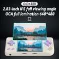 thumbnail image 2 of ANBERNIC RG28XX Handheld Game Console 2.83 Inch IPS Screen Linux System 64GB HDMI Output Portable Gaming Player New, 2 of 6