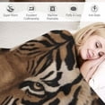 thumbnail image 3 of EastSmooth Cheetah Print Blanket, Brown Leopard Animal Tiger Skin Print Pattern Super Soft Flannel Throw Blanket for Bed Sofa (330GSM Flannel) Blanke, 3 of 6