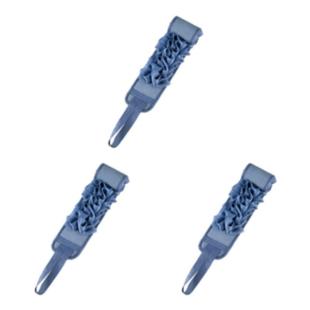 Inteprter Artículos de tocador convenientes de fibra: materiales saludables y ecológicos Toallas de baño para frotar azul Type1 NO1