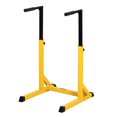 thumbnail image 1 of Soozier Station d'entraînement  Réglable Musculation pour gym, Jaune, 1 of 9