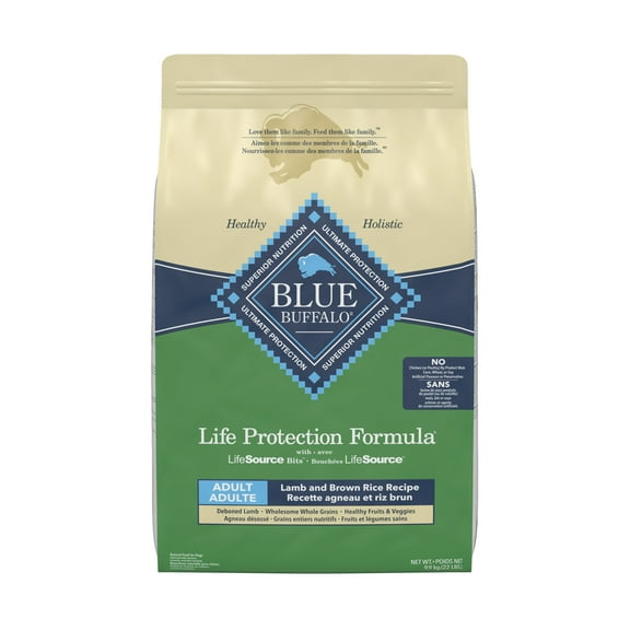 BLUE Life Protection Formula Adult Lamb & Brown Rice Dry Dog Food 9.9kg