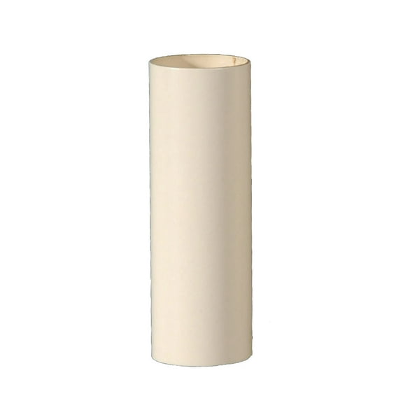 B&P Lamp® 4" Ht., Ivory Color, Plain Candle Covers, Standard Size