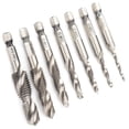 thumbnail image 2 of Tap Drill7Pcs Tap Set 1/4 Tapping Tool Drillingand Tapping Kit Exceptional Value, 2 of 5
