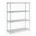 thumbnail image 2 of Nexel Industries 18546C 18 x 54 x 63 in. Plate Starter Shelf Unit, Chrome, 2 of 4