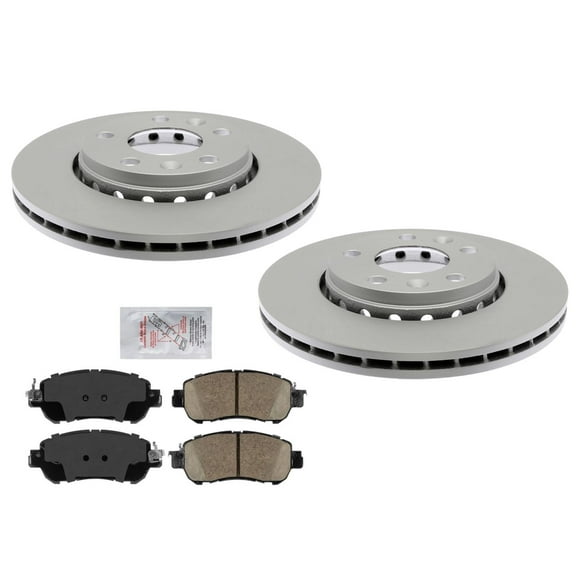 Front Disc Brake Rotors Brake Pads For Nissan Kicks SV SR 2021-23