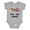 AC-Heather Grey, variant on Sloth Hugs Naps Repeat Boys Baby Bodysuit