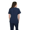 thumbnail image 5 of Green Town Scrubs for Women - Mock Wrap V-Neck Scrub Top, 3 Pockets, Lightweight, Stretch Fabric, Easy Care, 5 of 6