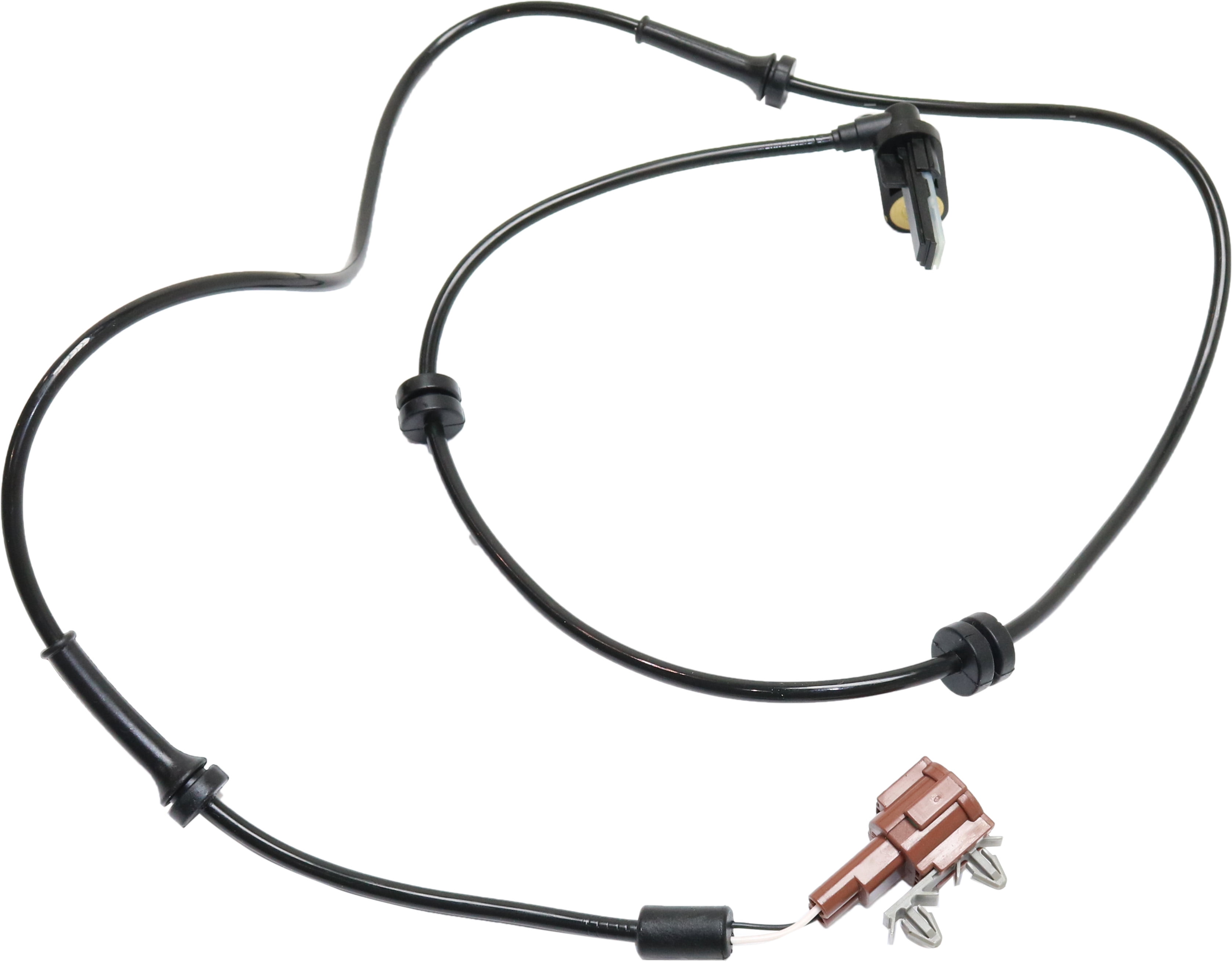 ABS Speed Sensor Compatible with 2004-2011 Nissan Titan Rear, Driver Side 8 Cyl 5.6L Female Connector Blade type 2-Prong Terminal