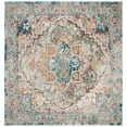 thumbnail image 6 of SAFAVIEH Aria Rionach Oriental Runner Rug, Beige/Blue, 2' x 12', 6 of 8