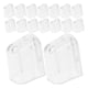 thumbnail image 2 of ColoMX 20 piezas fundas transparentes para cabezales de cepillos de dientes, tapas universales para cepillos de dientes para viajes, estuche protector para cepillos de dientes manuales y eléctricos, 2 of 7