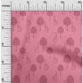 thumbnail image 1 of oneOone Georgette Viscose Fabric Tree & Giraffe Block Fabric Prints By Yard 42 Inch Wide, 1 of 4