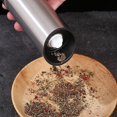 thumbnail image 3 of Lishi Electric Salt and Pepper Grinder Set - Refillable, USB Rechargeable, Gravity Switch, with Light - Coarseness Adjustable (1 Pack), 3 of 5
