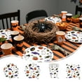 thumbnail image 1 of Decoración para Fiestas de Halloween | 16 Vasos de Papel Estampados de Halloween | Multicolor | 7,5 X 8,5 Cm | Fantasmas, Telarañas, Calabazas | Ideal para Fiestas y Catering, 1 of 6